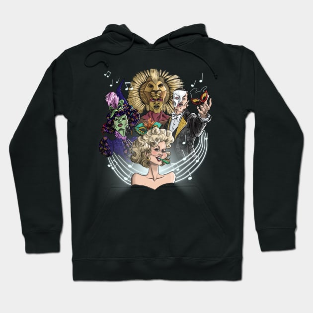 Musicals Hoodie by JonasEmanuel